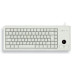 CHERRY G84-4400 TRACKBALL KEYBOARD Corded, PS2, Light Grey, (QWERTY - UK)
