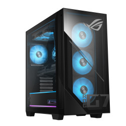 ASUS ROG G700 GM700TZ-R8400F016W AMD Ryzen™ 5 8400F 16 GB DDR5-SDRAM 1 TB SSD NVIDIA GeForce RTX 5060 Windows 11 Home Tower PC Black