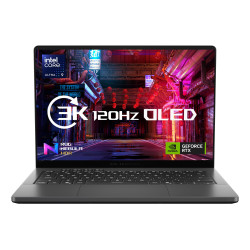 ASUS ROG Zephyrus G14 GU405AW-SY018W Intel Core Ultra 9 386H Laptop 35.6 cm (14") 3K 32 GB LPDDR5x-SDRAM 1 TB SSD NVIDIA GeForce RTX 5080 Wi-Fi 7 (802.11be) Windows 11 Home Grey