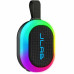 JLab Pop Party Portable Speaker - Black: Bluetooth, Dual Pairing, LED Light, Waterproof