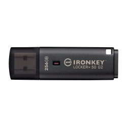 Kingston Technology IronKey 256GB Locker Plus 50 G2, FIPS 197, AES-256