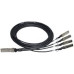 HPE X240 Direct Attach Copper Splitter Cable - network cable - 16.4 ft