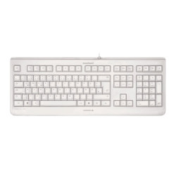 CHERRY KC 1068 Corded Sealed Keyboard, Pale Grey, USB (QWERTY - UK)