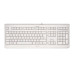 CHERRY KC 1068 Corded Sealed Keyboard, Pale Grey, USB (QWERTY - UK)