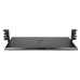 StarTech.com Under-Desk Keyboard Tray, Clamp-on Ergonomic Keyboard Holder, Up to 12kg (26.5lb), Sliding Keyboard and Mouse Drawer with C-Clamps, Height Adjustable Keyboard Tray (3.9/4.7/5.5 in) - TAA