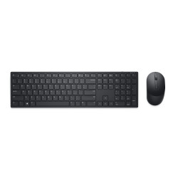 DELL Pro Keyboard and Mouse - KM5221W - US International (QWERTY) - Black