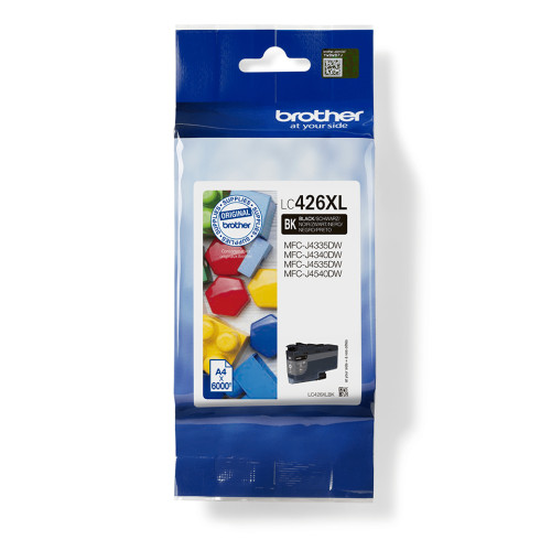Brother LC-426XLBK ink cartridge 1 pc(s) Original High (XL) Yield Black