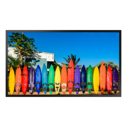 Samsung OM55B Digital signage flat panel 139.7 cm (55") LCD Wi-Fi 3000 cd/m² 4K Ultra HD Black Built-in processor Tizen 5.0 24/7