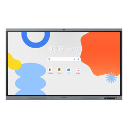Samsung LH65WAFPLGC interactive whiteboard 165.1 cm (65") 3840 x 2160 pixels Touchscreen Black, Grey
