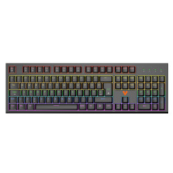 VIDA MAGNA MAGNETIC USB RGB keyboard Gaming QWERTY UK English Black