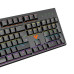 VIDA MAGNA MAGNETIC USB RGB keyboard Gaming QWERTY UK English Black