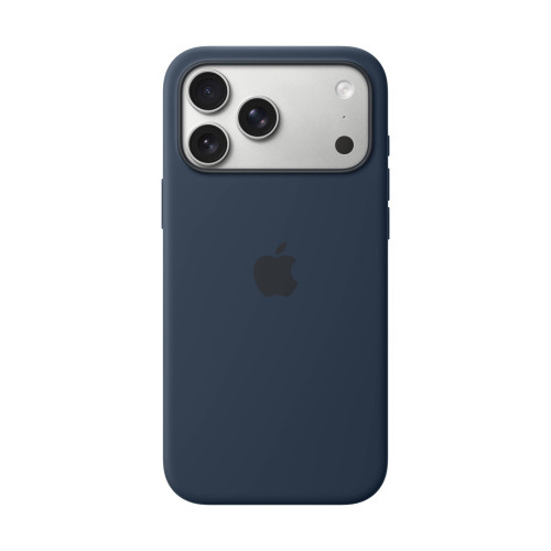 Apple iPhone 17 Pro Max Silicone Case with MagSafe – Midnight