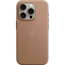 Apple - iPhone 15 Pro FineWoven Case with MagSafe - Taupe
