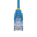 StarTech.com 0.5 m CAT6 Cable - Slim - Snagless RJ45 Connectors - Blue