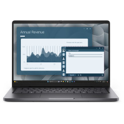 DELL Pro 14 PC14255 AMD Ryzen™ 5 PRO PRO 230 Laptop 35.6 cm (14") Full HD+ 16 GB DDR5-SDRAM 512 GB SSD Wi-Fi 6E (802.11ax) Windows 11 Pro Black UK English
