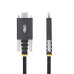 StarTech.com 10ft (3m) USB-C Charging Cable, Durable and Ultra-Flexible, Side Screw Locking, 240W (5A) PD EPR, USB 2.0 Laptop Charger Cable, USB-IF Certified, Rugged USB-C Charging Cord