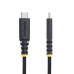 StarTech.com 10ft (3m) USB-C Charging Cable, Durable and Ultra-Flexible, Side Screw Locking, 240W (5A) PD EPR, USB 2.0 Laptop Charger Cable, USB-IF Certified, Rugged USB-C Charging Cord