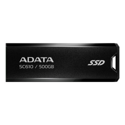 ADATA SC610 500 GB USB Type-A 3.2 Gen 2 (3.1 Gen 2) Black