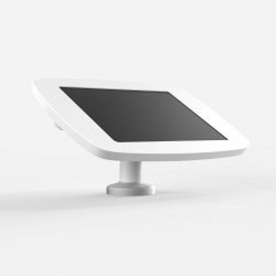 Bouncepad Original Swivel Desk | Exposed Front Camera and Home Button | White | Samsung Galaxy Tab A9+ and A11+ 11-inch (2023 - 2025)