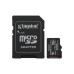 Kingston Technology 64GB microSDXC Canvas Select Plus Gen3 100MB/s A1 Card + Adapter