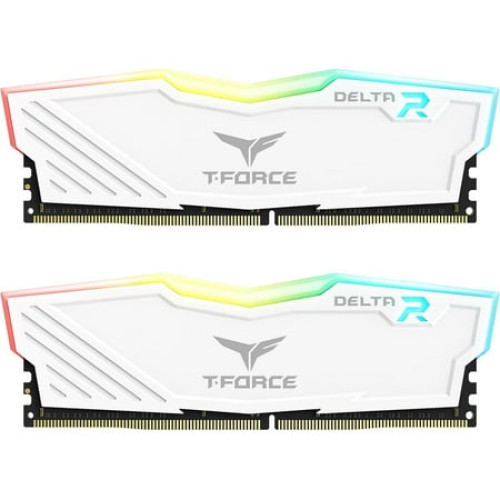 Team T-Force Delta RGB 16GB (2 x 8GB) 288-Pin PC RAM DDR4 3200 (PC4 25600) Desktop Memory Model TF4D416G3200HC16FDC01