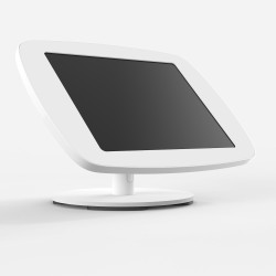 Bouncepad Original Twist-Mini + Counter Base | Microsoft Surface Pro 8/9/10/11 (2021 to 2024) | White | Exposed Front Camera and Home Button