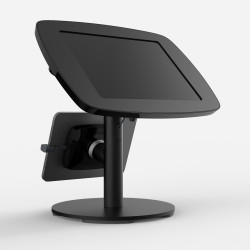 Bouncepad Original Twin + Counter Base | Microsoft Surface Go 2/3/4 (2020 - 2023) | Black | Exposed Front Camera and Home Button