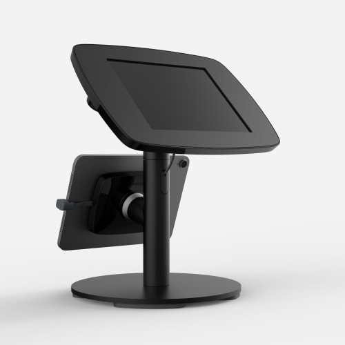 Bouncepad Original Counter Twin | Exposed Front Camera and Home Button | Black | Samsung Galaxy Tab A9 and A11 8.7 Inch (2023 - 2025)