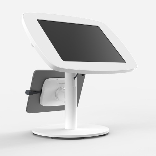 Bouncepad Original Twin + Counter Base | Apple iPad 10th Gen 10.9 (2022) | White | Covered Front Camera and Home Button