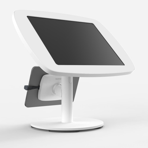 Bouncepad Original Twin + Counter Base | Apple iPad Air 1st Gen 13-inch (2024) | White | Exposed Front Camera and Home Button