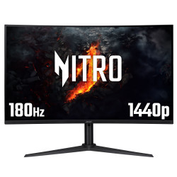 Acer NITRO XZ2 Nitro XZ322QUV3 curved gaming monitor - 31.5", 1500R, Quad HD, 180Hz, 1ms, FreeSync, DisplayHDR 400, HDMI & DP