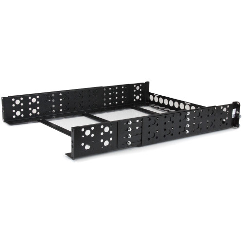 StarTech.com 2U Universal Rack Mount Rails - for 19in Server Rack Enclosure or Cabinet - Adjustable A/V Rack Rails