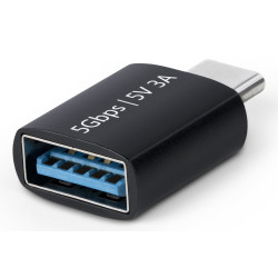 StarTech.com USB-C to USB-A Adapter, USB 5Gbps, 3A, USB-C Male to USB-A Female Converter, Durable Metal Housing - Thunderbolt Compatible