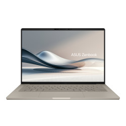 ASUS Zenbook A14 UX3407QA-QD219W Copilot+ PC Snapdragon X1-26-100 Laptop 35.6 cm (14") WUXGA 16 GB LPDDR5x-SDRAM 512 GB SSD Wi-Fi 6E (802.11ax) Windows 11 Home Beige