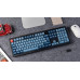 Keychron Teclado mecánico inalámbrico personalizado V6 Max QMK/VIA de tamaño completo (diseño ISO del Reino Unido) interruptores rojos Gateron Jupiter (Gateron Jupiter Banana)