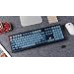 Keychron Teclado mecánico inalámbrico personalizado V6 Max QMK/VIA de tamaño completo (diseño ISO del Reino Unido) interruptores rojos Gateron Jupiter (Gateron Jupiter Banana)