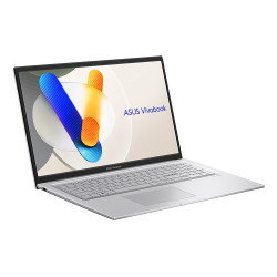 ASUS Vivobook 17 X1704VA-AU674W Intel® Core™ i3 i3-1315U Laptop 43.9 cm (17.3") Full HD 8 GB DDR4-SDRAM 512 GB SSD Wi-Fi 6 (802.11ax) Windows 11 Home Silver